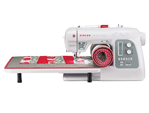SINGER | Modern Quilter 8500Q Computerized Sewing and Quilting Machine with 215 Built-In Stitches, Accessories, & Extension Table - Sewing Made Easy
