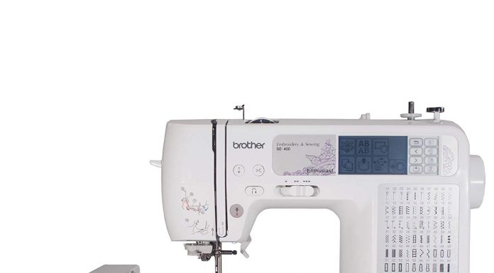 Brother SE400 Combination Computerized Sewing and 4x4 Embroidery Machine